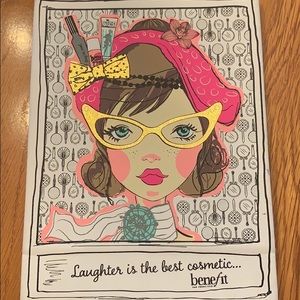 Benefit travel mirror